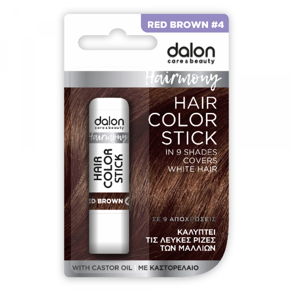 Hairmony Hair Color Stick - Red Brown #4