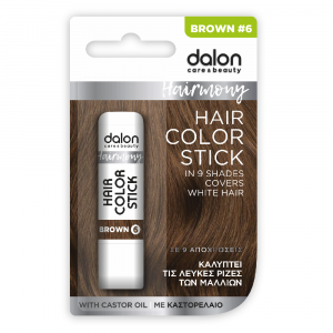 Hairmony Hair Color Stick - Brown #6