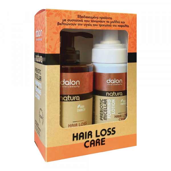 Natura Prebiotic Micellar Hair Loss Care Shampoo + Foaming Lotion